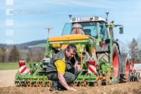 Getreidesaat im Frühjahr 14