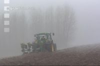 Herbstfurche dichter Nebel 1